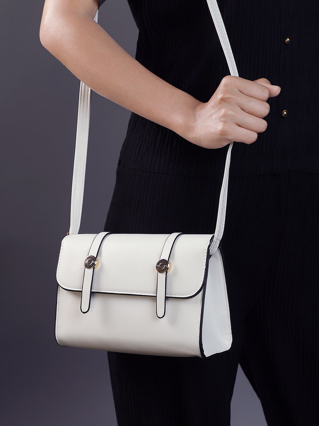 The Street Sling Bag - Cream White