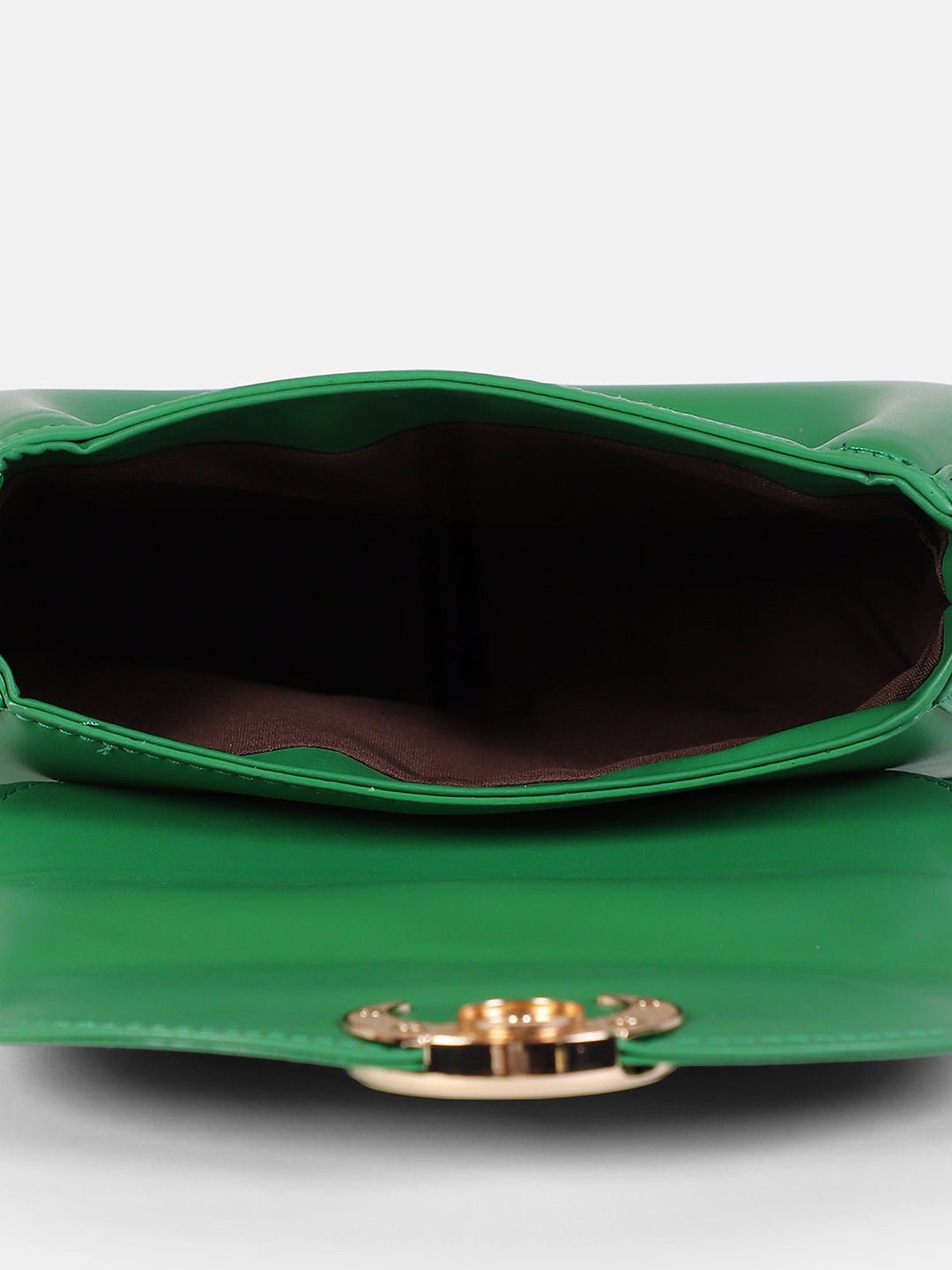 The Crescent Hand Bag - Forest Green