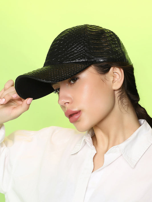 The Scale Baseball Cap - Midnight Black