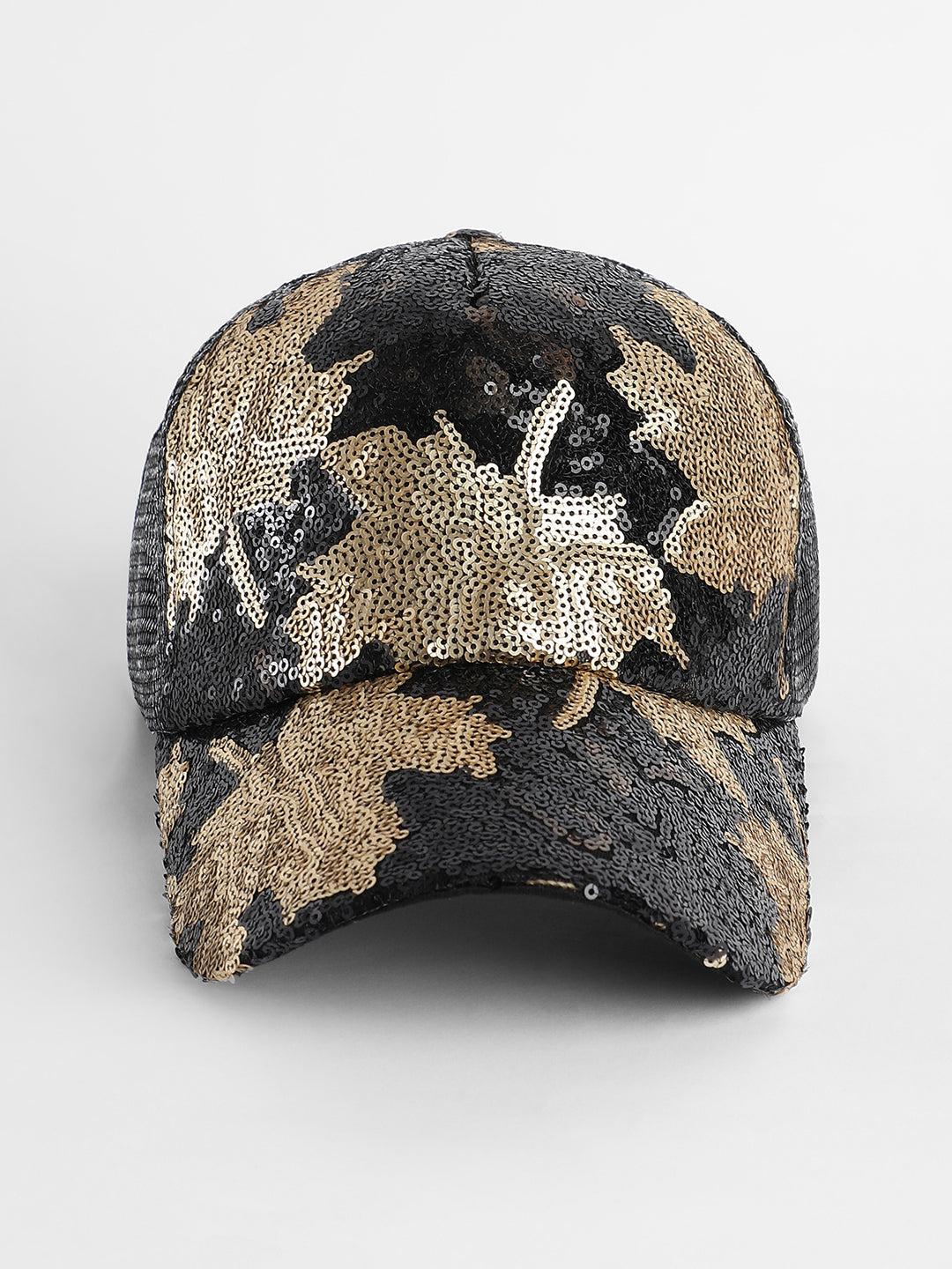 Abstract Sequin Baseball Cap
