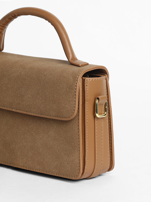 The Core Suede Sling Bag