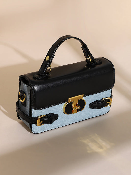 The Riviera Hand Bag - Baby Blue