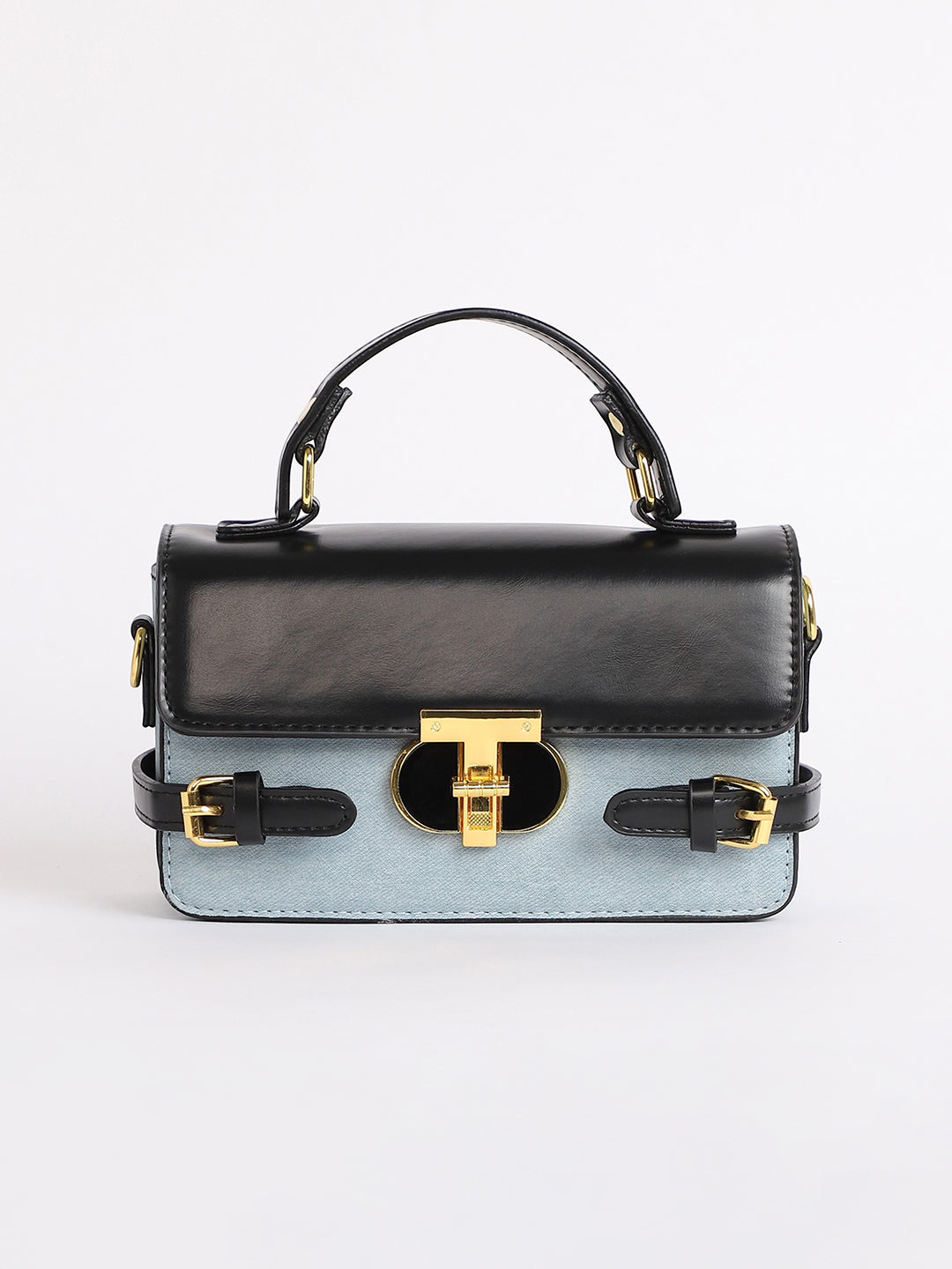 The Riviera Hand Bag - Baby Blue