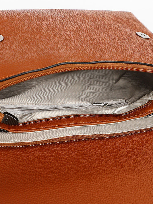 The Dash Shoulder Bag - Terracotta Brown