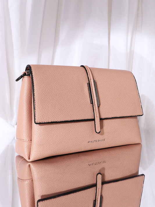 The Dash Shoulder Bag - Nude Pink