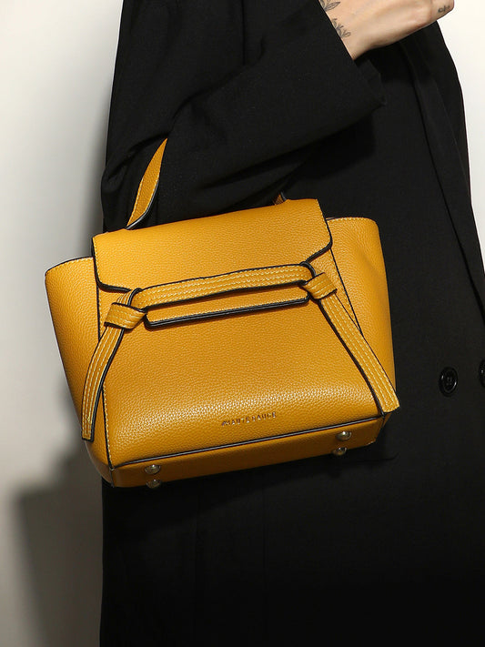 The Cruise Hand Bag - Mustard Yellow