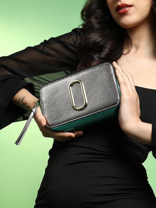 The Block Box Sling Bag - Graphite Grey