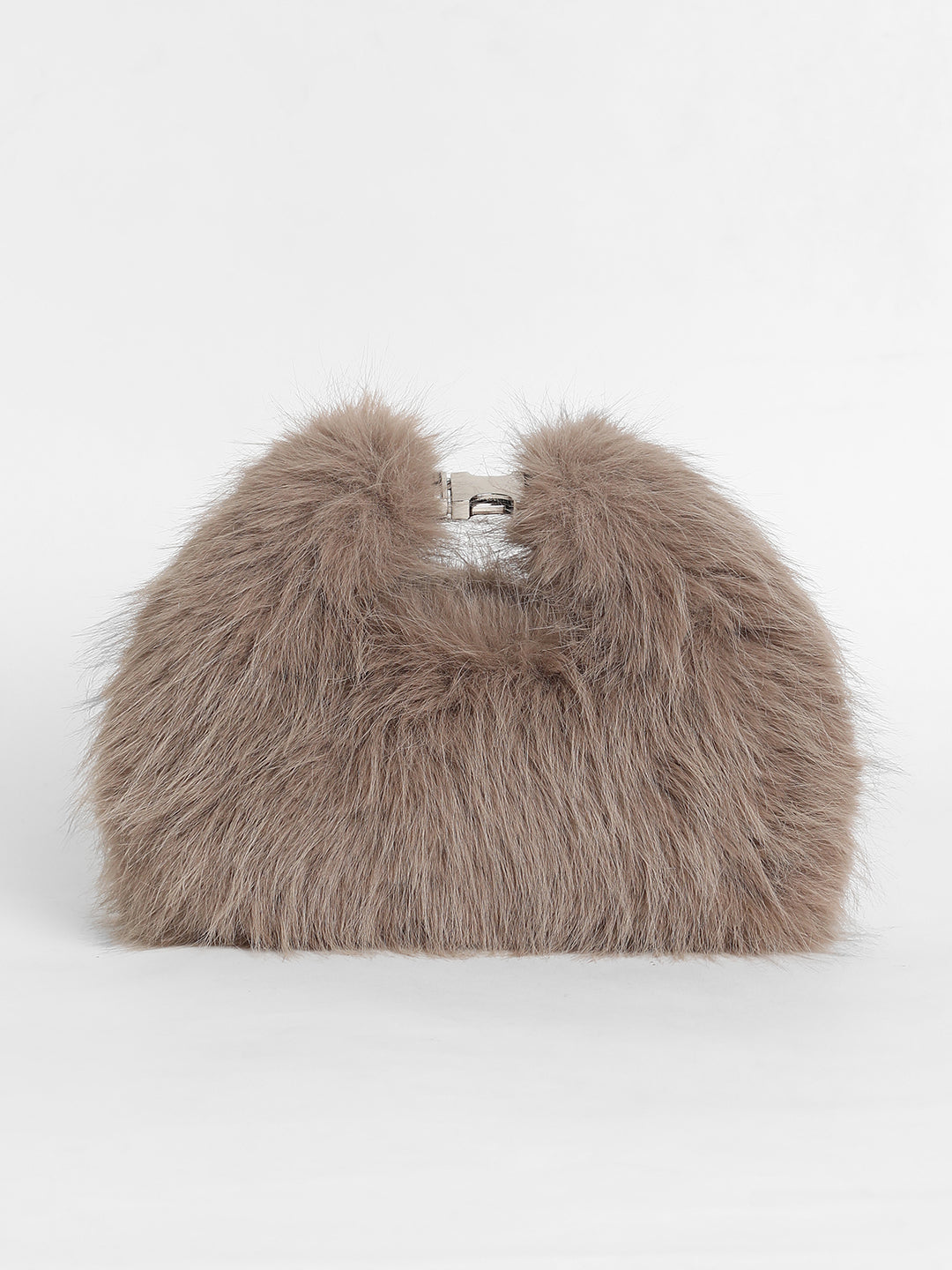 The Fur Hobo Bag - Peanut Brown