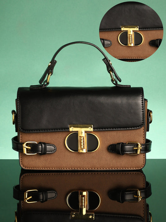 The Riviera Hand Bag - Mocha Brown