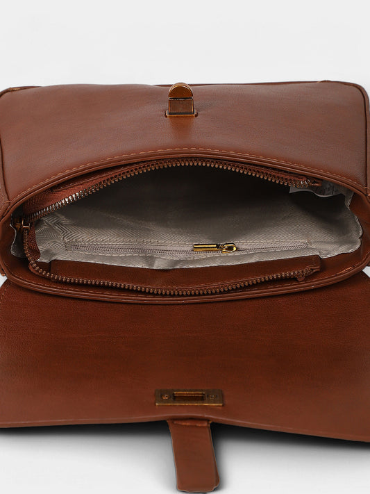 The Odette Sling Bag - Russet Brown