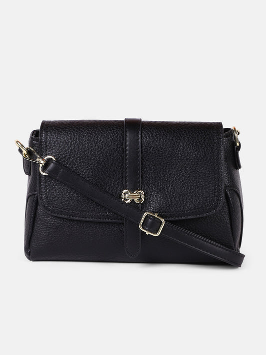 The Agnes Sling Bag - Onyx Black