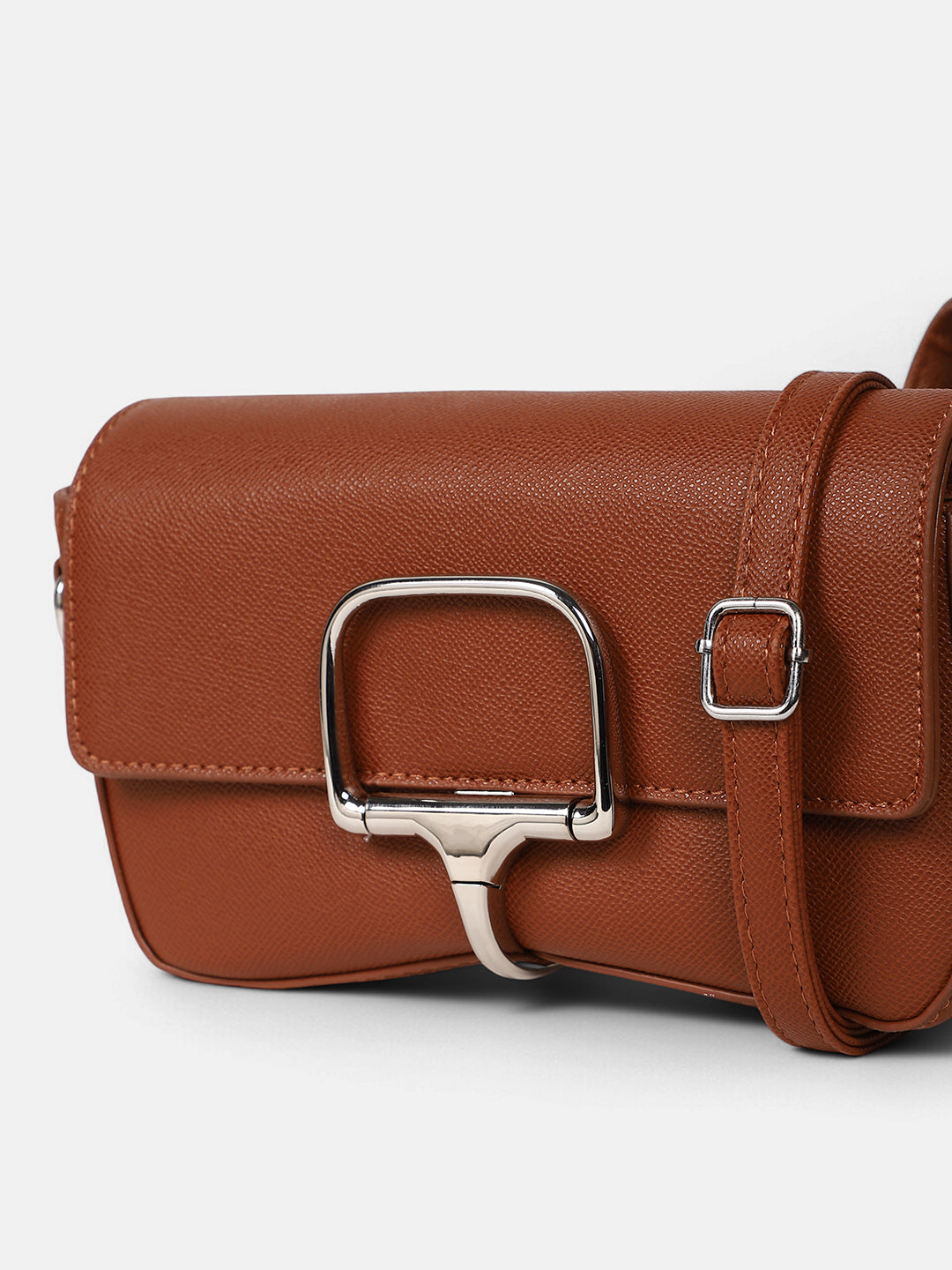 The Sivella Sling Bag - Russet Brown
