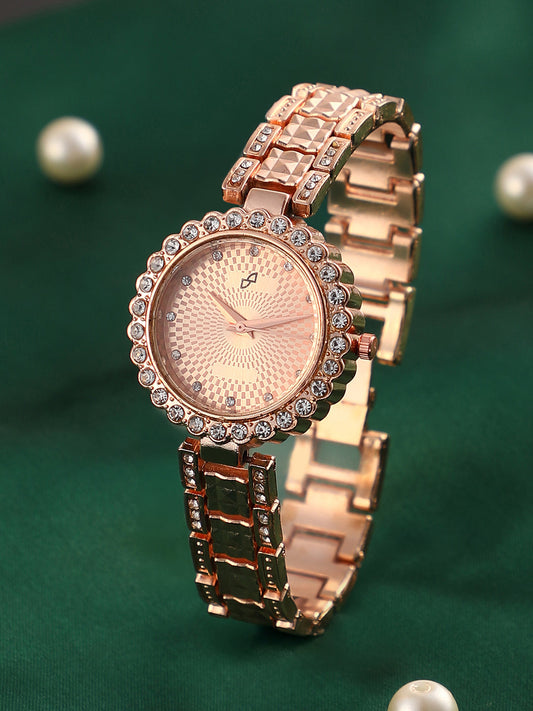 The H-Link Flora Round Watch