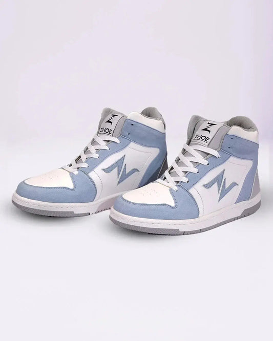 Winterfell High Ankle Blue Sneakers ZHOE