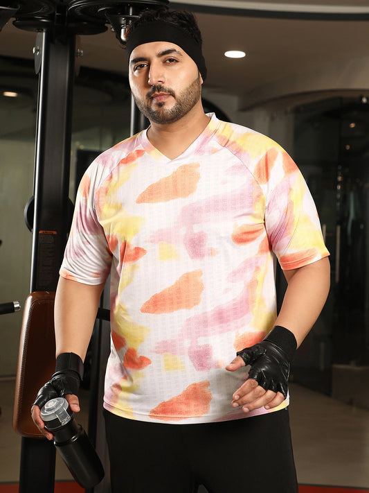 Water Strokes Activewear T-Shirt