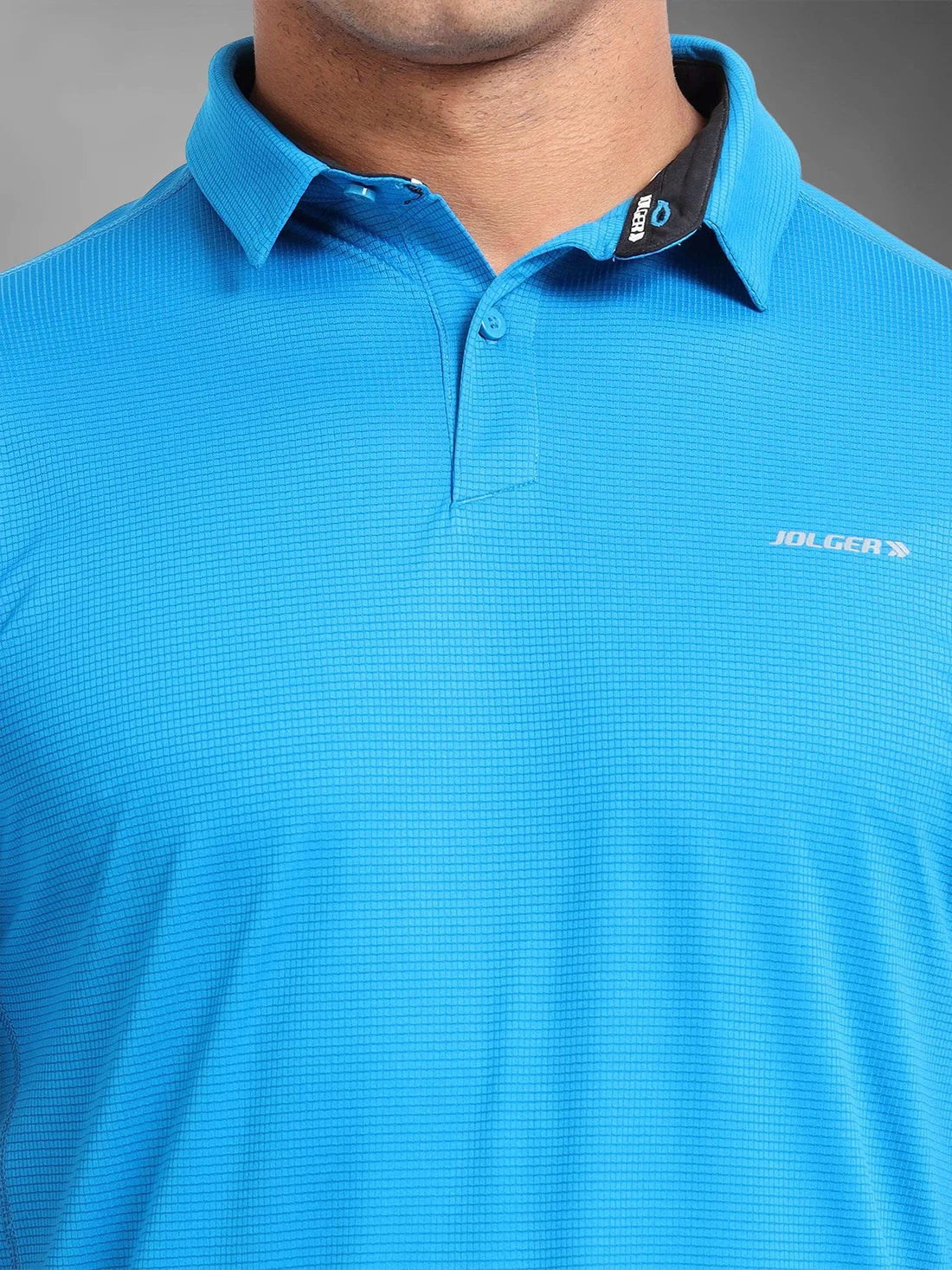 Performance Polo Tee-Ocean Blue