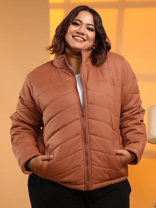 Chevron Quilted Jacket