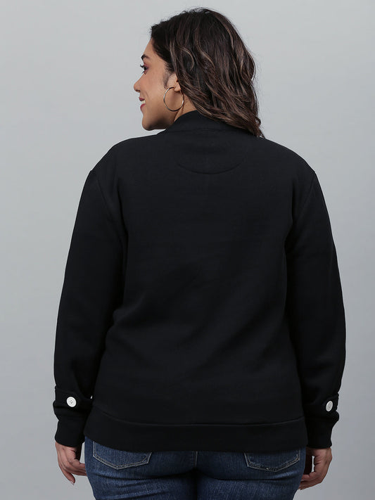 Solid Stylish Casual Jacket