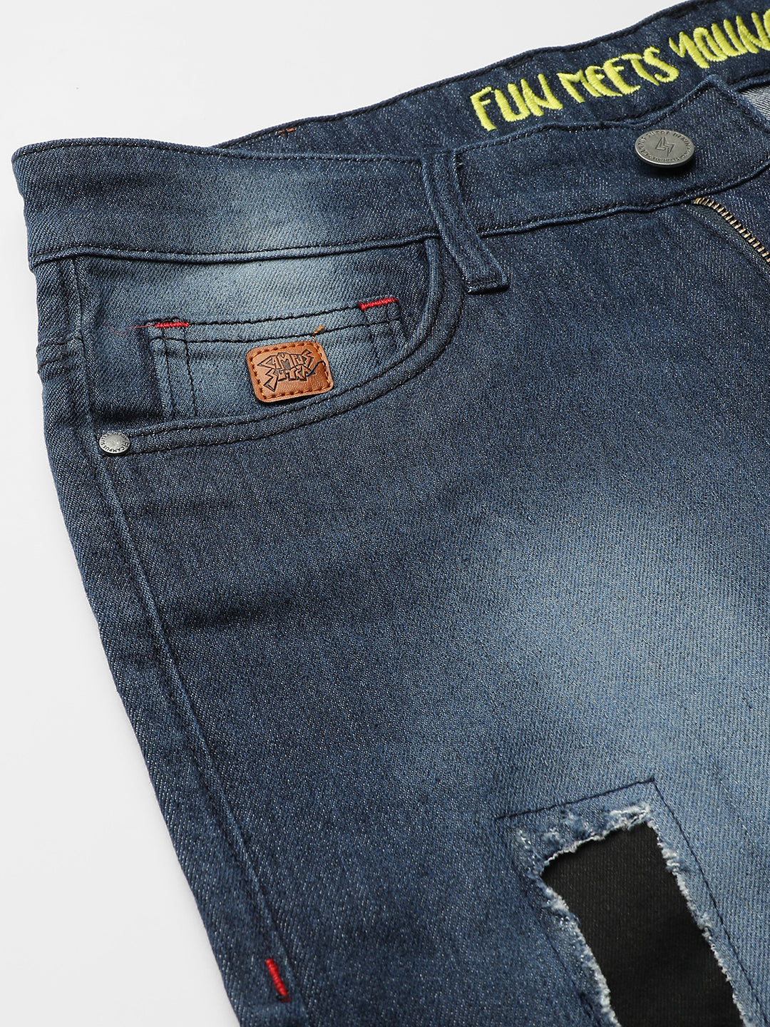 Torn Denim Jeans