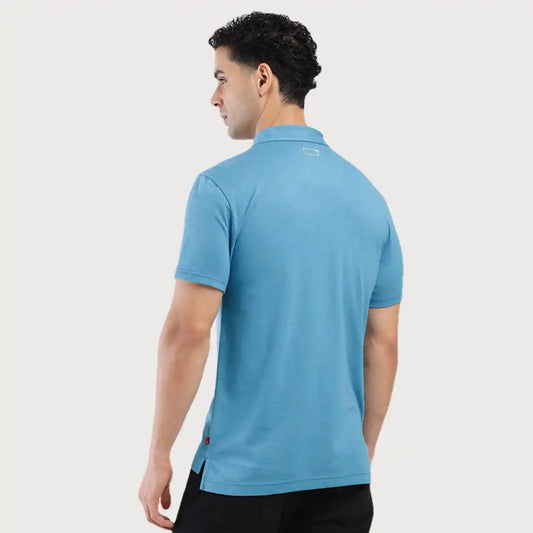 Men's Polo Regular Fit Solid T Shirt