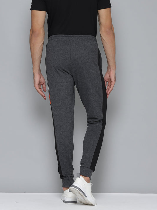 Alcis Men Solid Black Track Pants