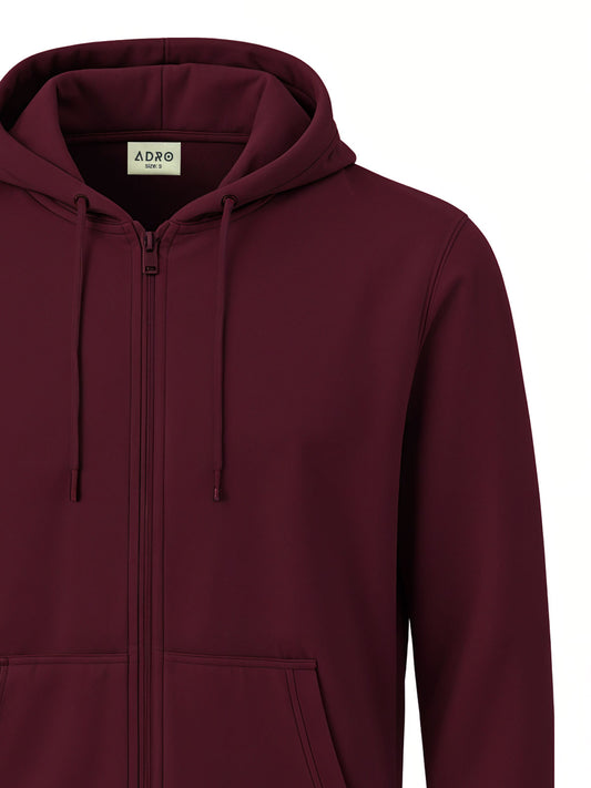 Men’s Regular Fit Zip-Up Hoodie