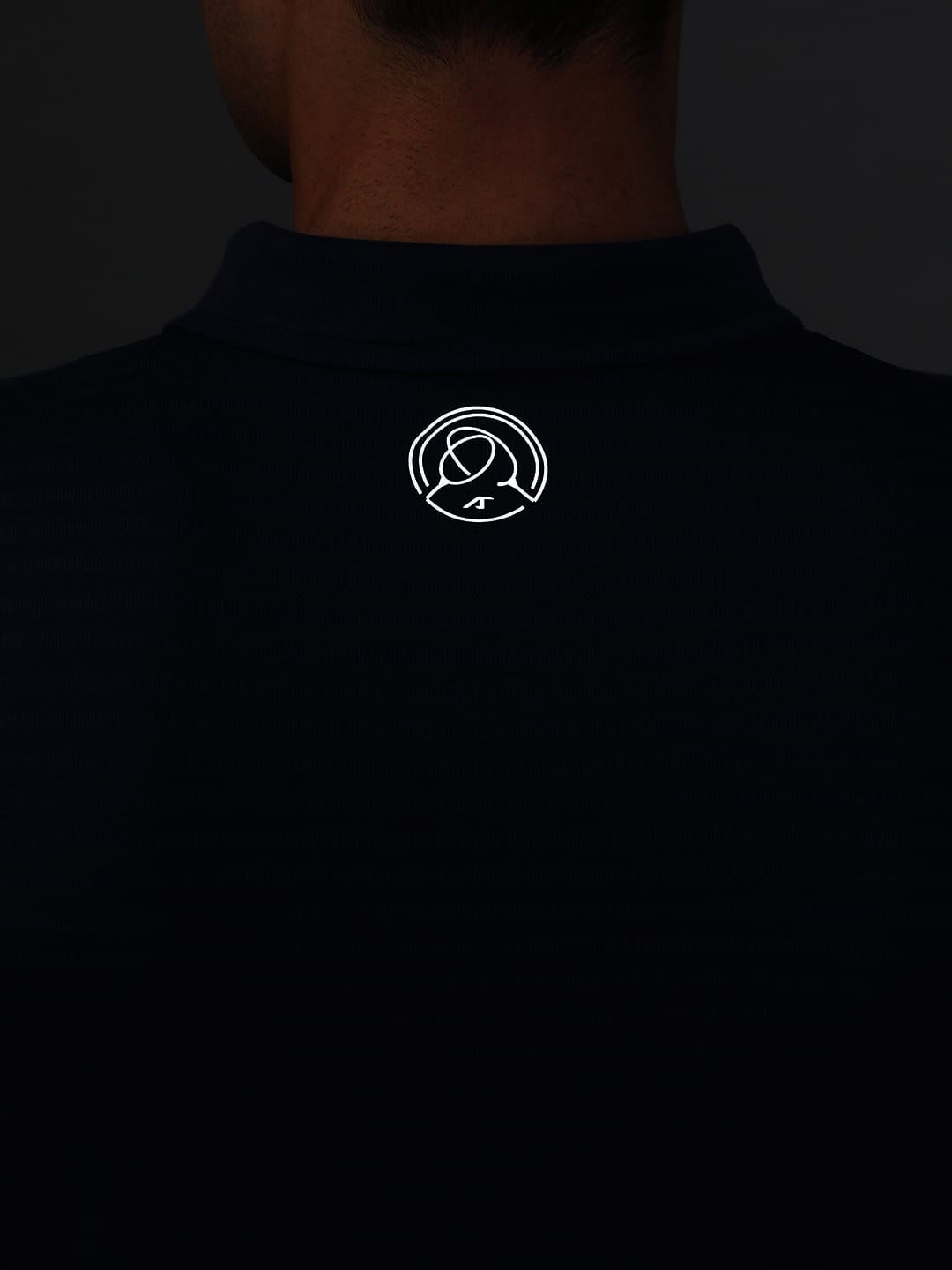 Alcis Men Polo Collar Anti Static Slim Fit T-shirt