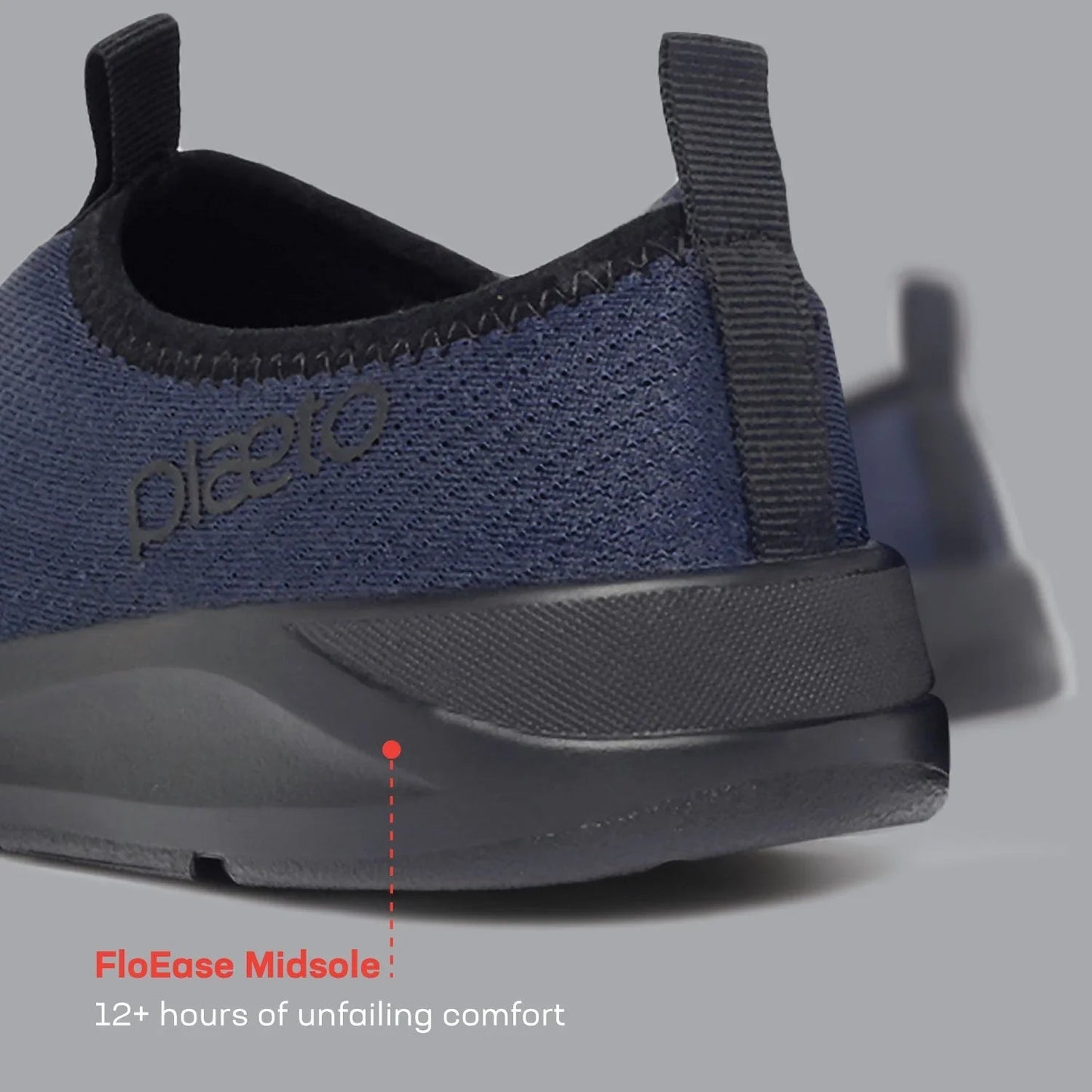 Men's EZPlay Navy Blue Slip-On Sneakers