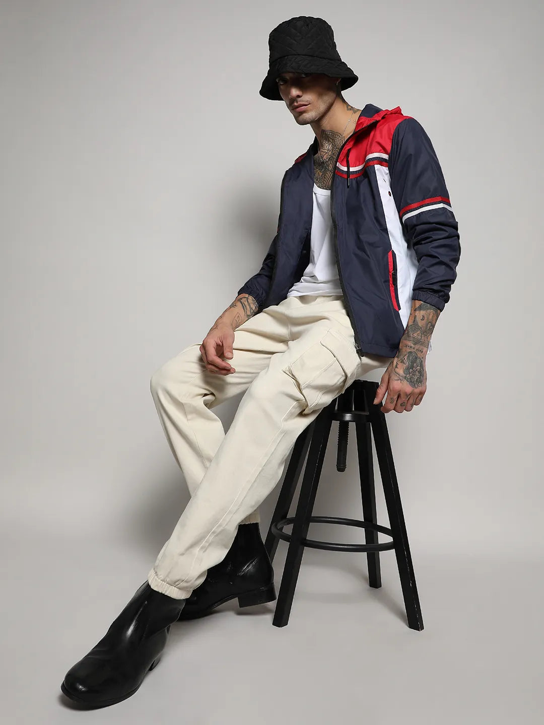 Zip-Front Jacket With Insert Pocket