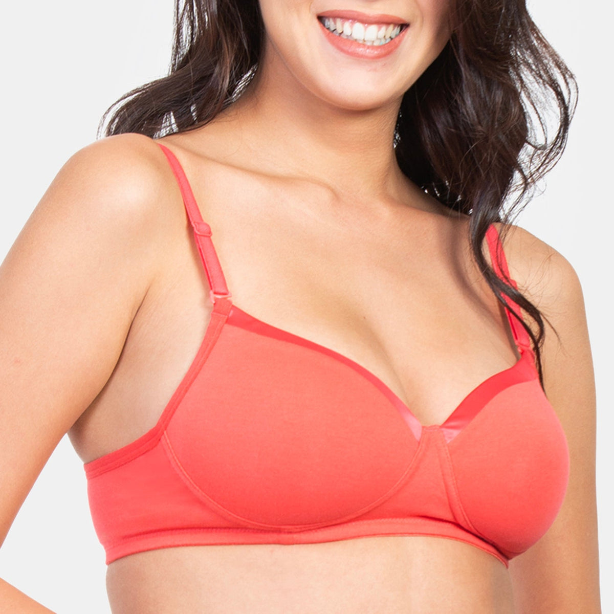 Envie Padded Non-Wired 3/4th Coverage T-Shirt Bra