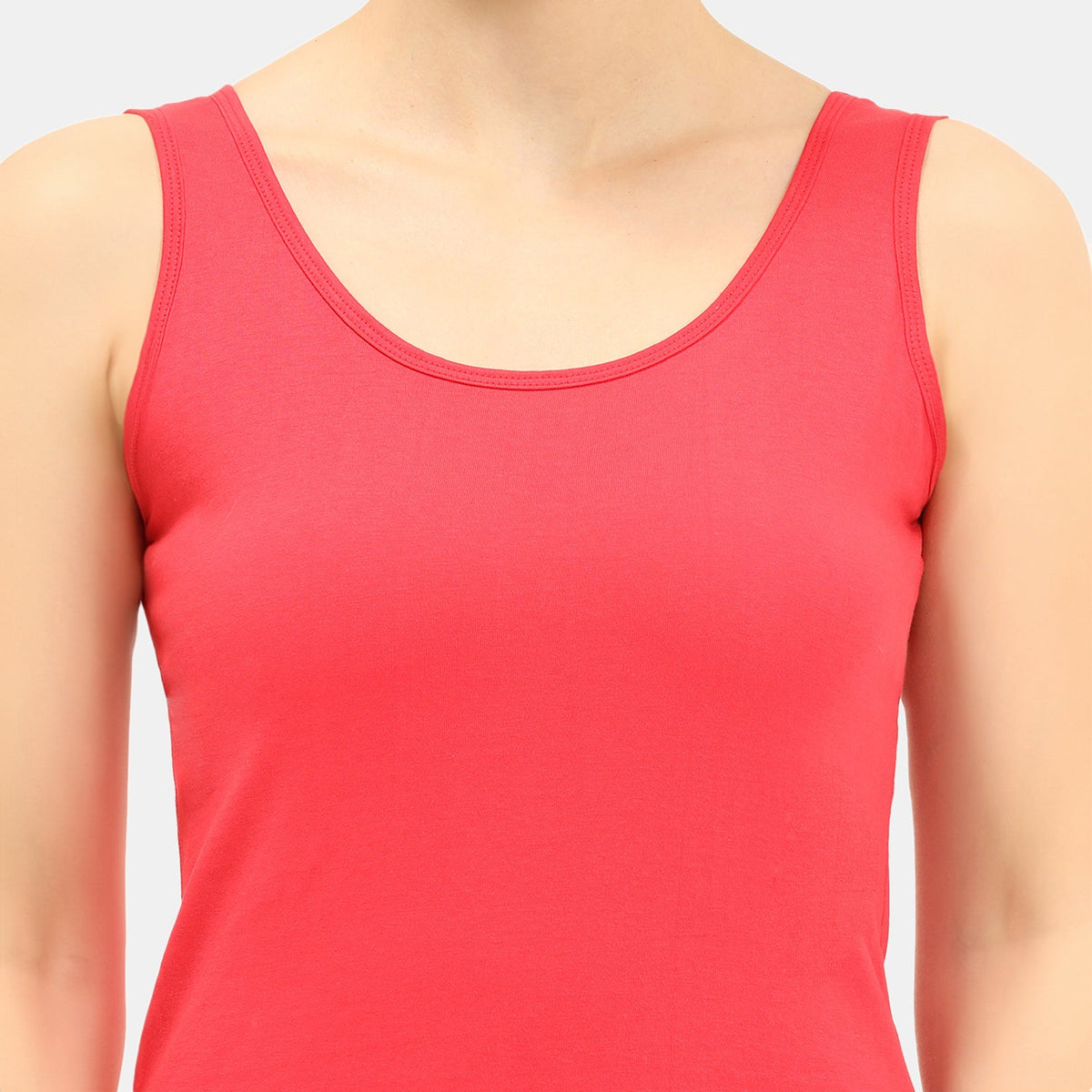 Envie Regular Fit U-Neck Short Length Tank Top