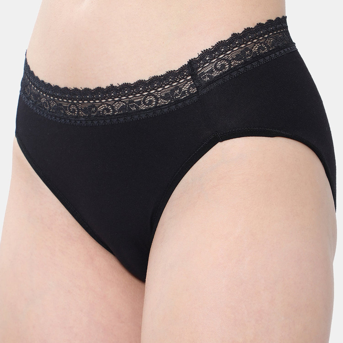 Envie Medium Rise 3/4th Coverage Lace Hipster (Pack of 2)