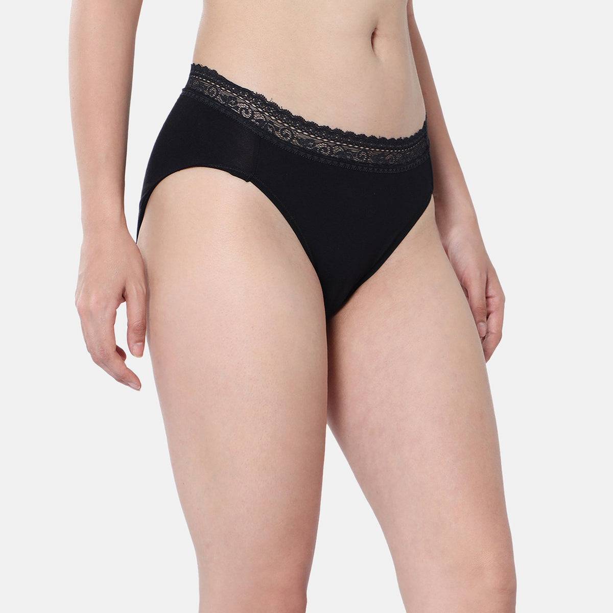 Envie Medium Rise 3/4th Coverage Lace Hipster (Pack of 2)