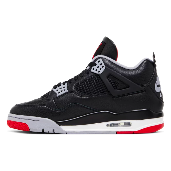 Nkie Air Jordan 4 Retro Bred Reimagined