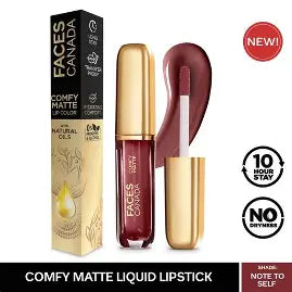 Faces Canada Comfy Matte Liquid Lipstick- Fan Club 3.8 ml