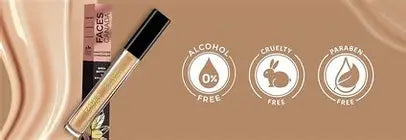 Faces Canada High Cover Concealer - Sand Beige 4 ml