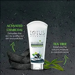 Lotus Herbals Whiteglow Activated Face Wash 50 g
