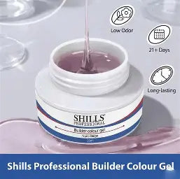 SHILLS PROFESSIONAL Builder Colour Gel - PINK 30 MILLI_LITRE