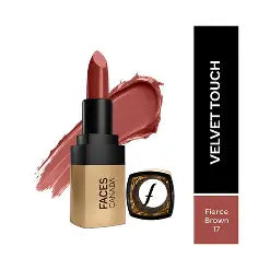 Facescanada Matte Velvet Touch Lipstick - Fierce Brown 17