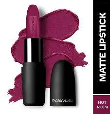 Faces Canada Weightless Matte Finish Lipstick - Hot Plum 24 4.5 g