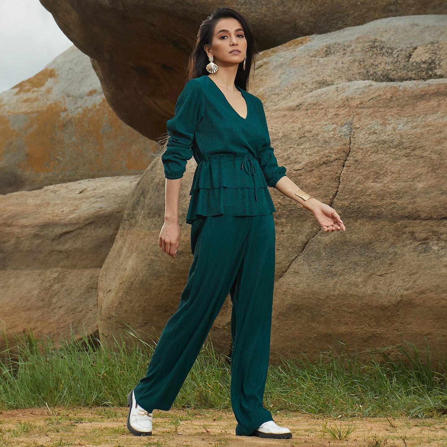 Peplum Co-Ord Set