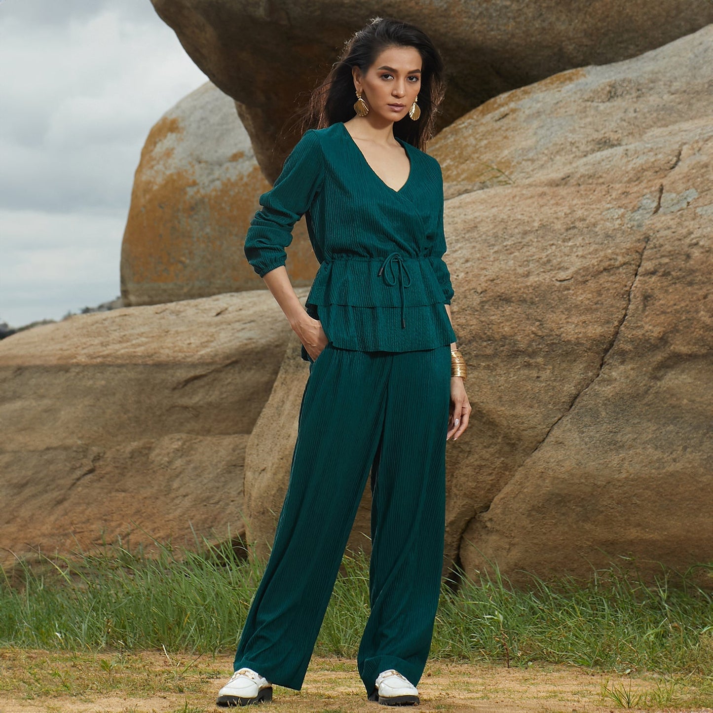 Peplum Co-Ord Set