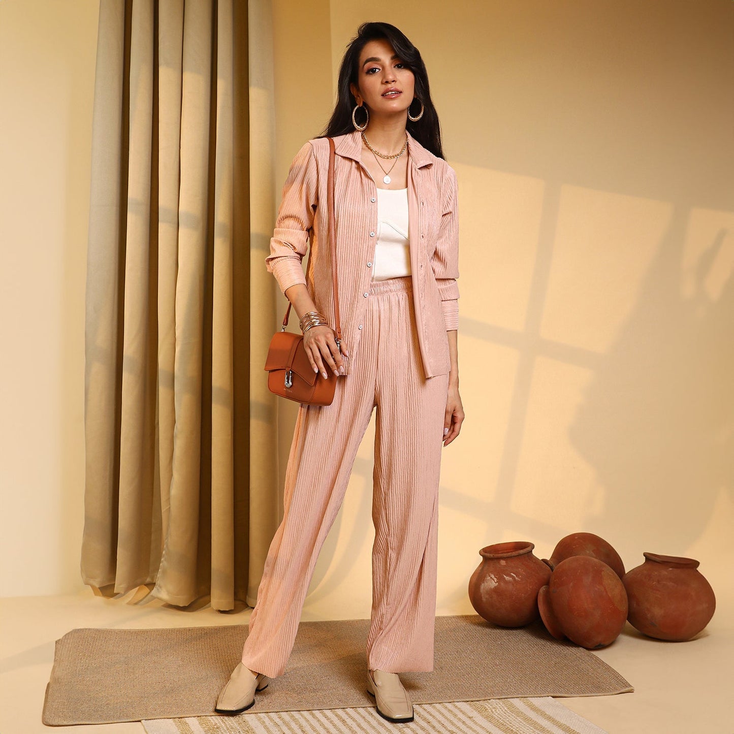Creased Co-Ord Set