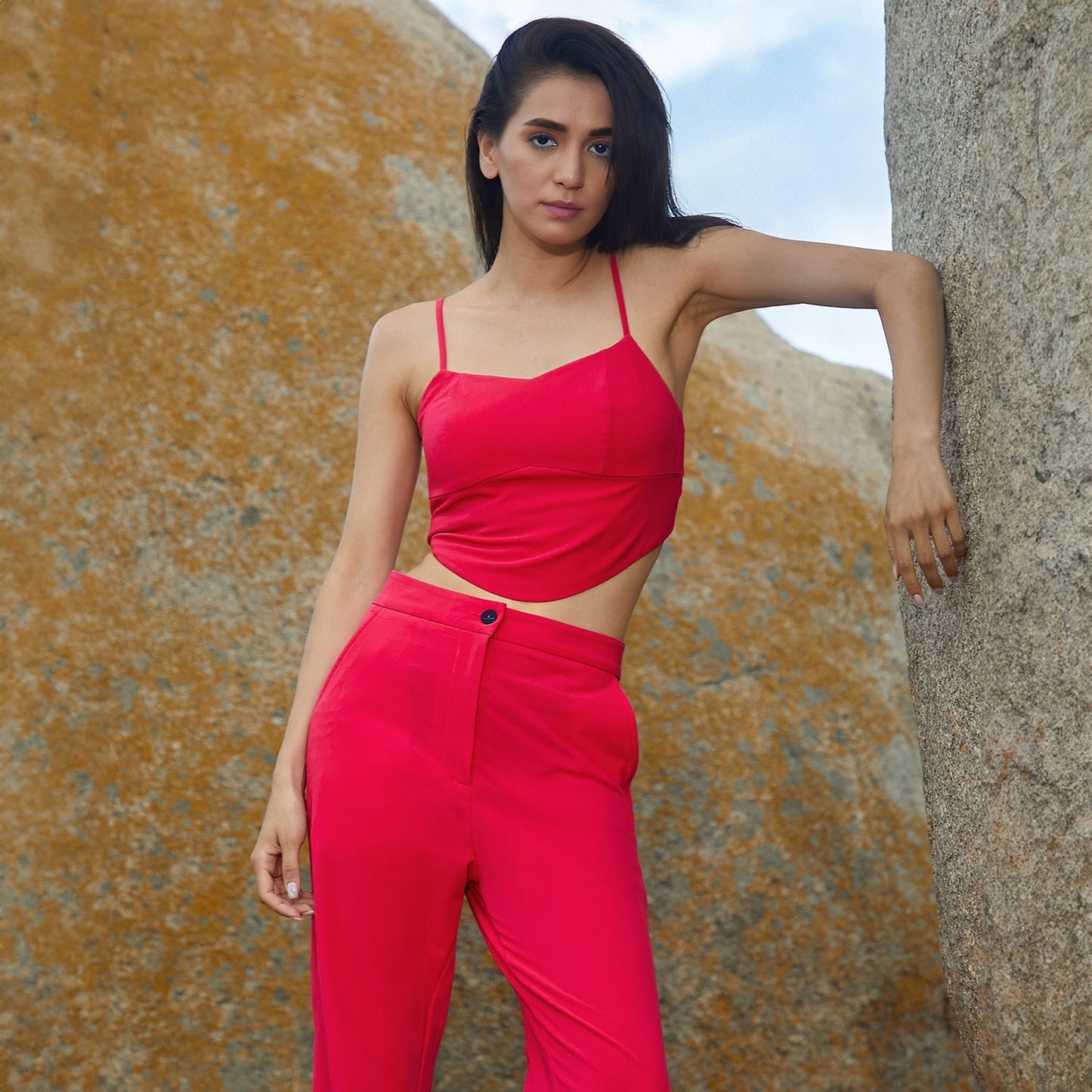 Solid 3-Piece Co-Ord Set