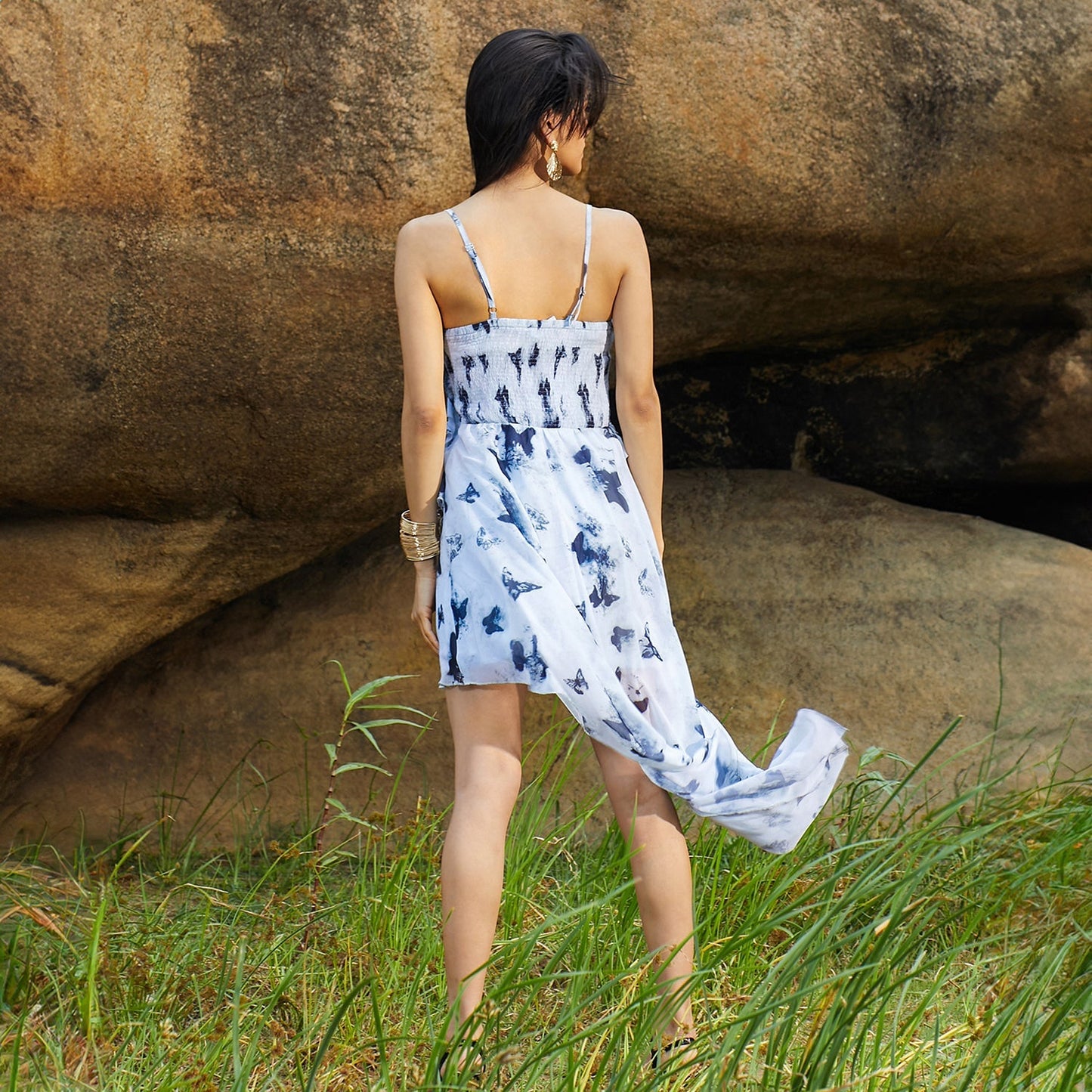 Blurry Butterfly Dress