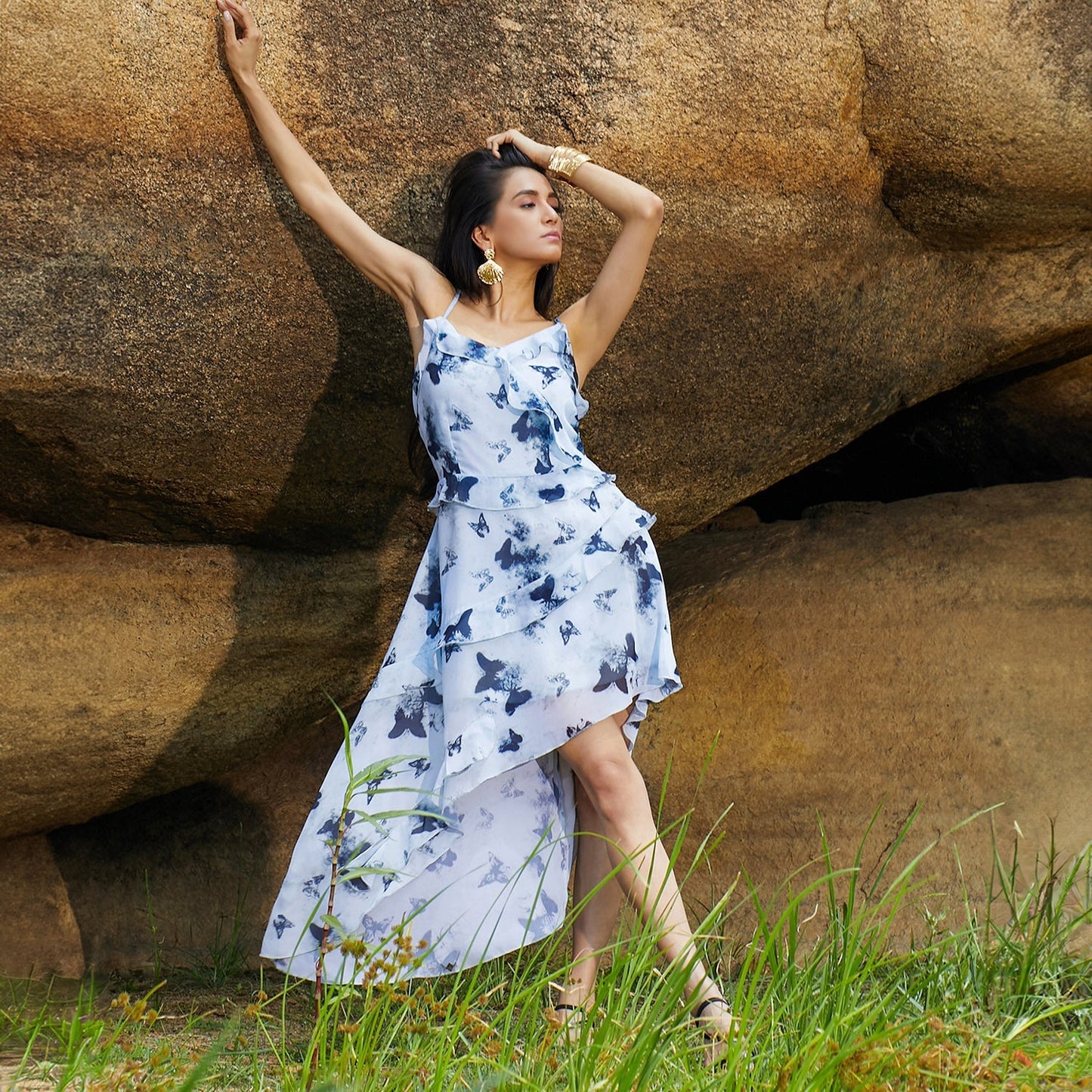 Blurry Butterfly Dress