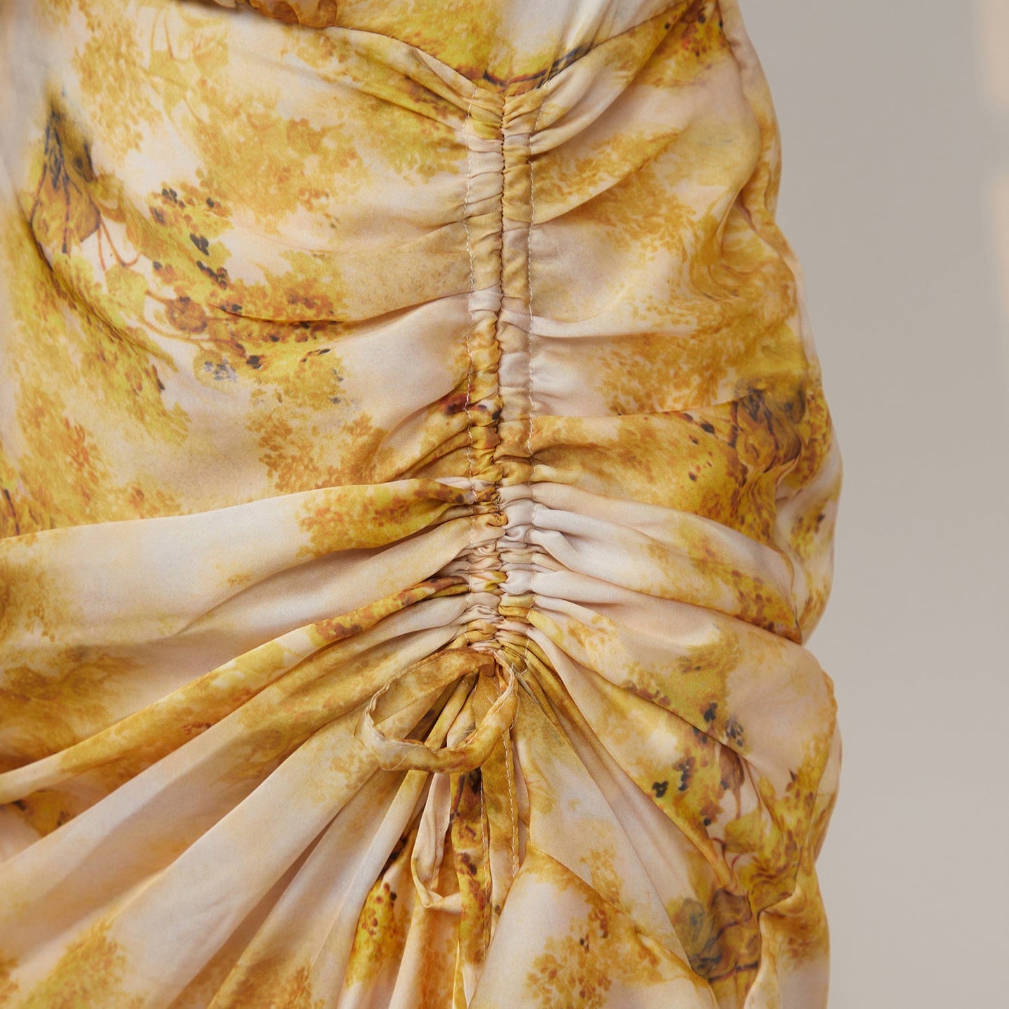 Blurry Draped Dress