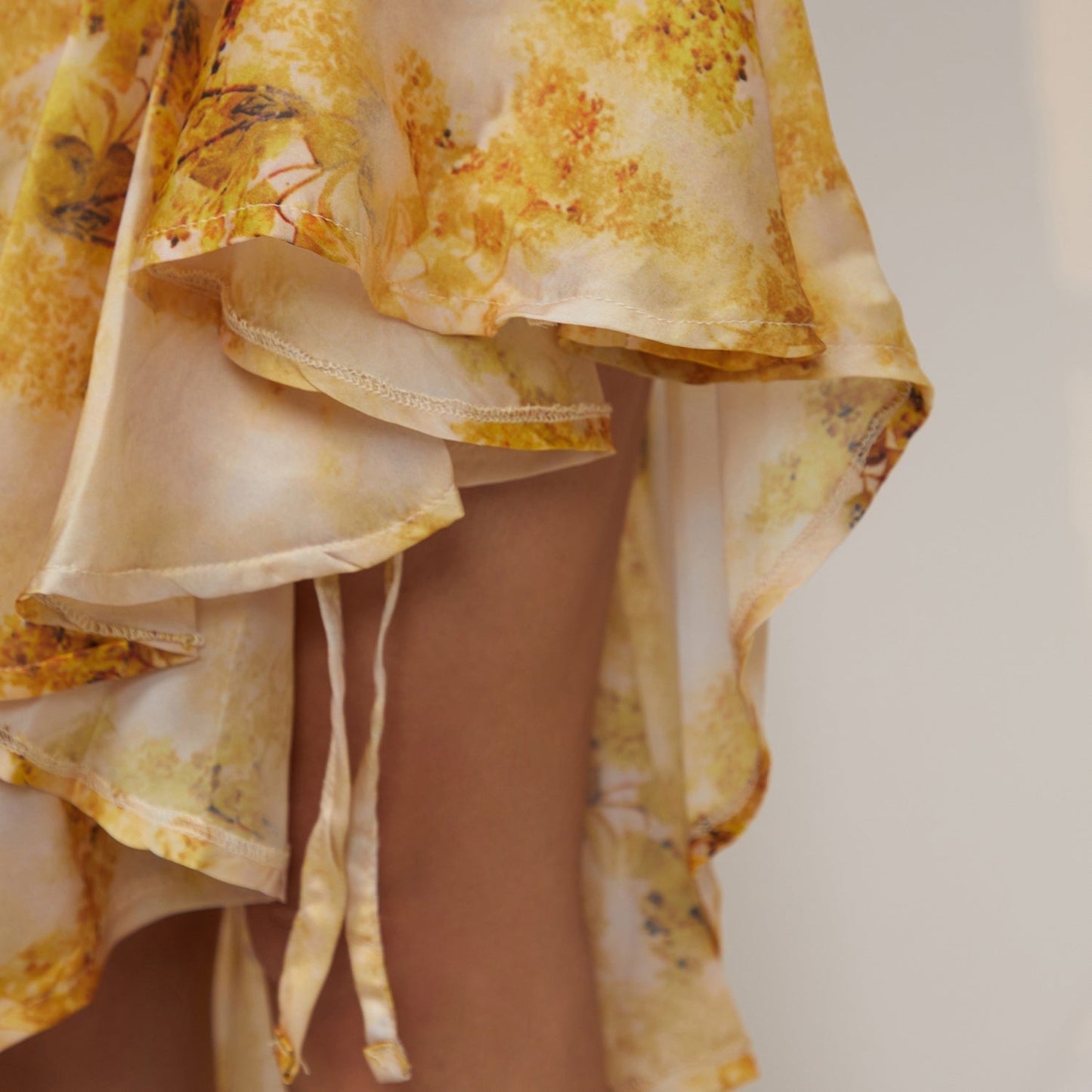 Blurry Draped Dress