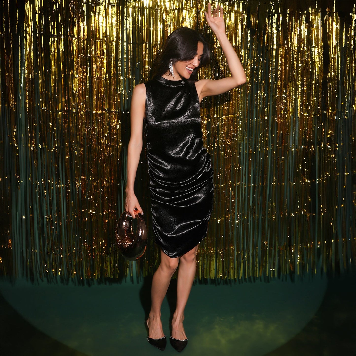 Draped Dress