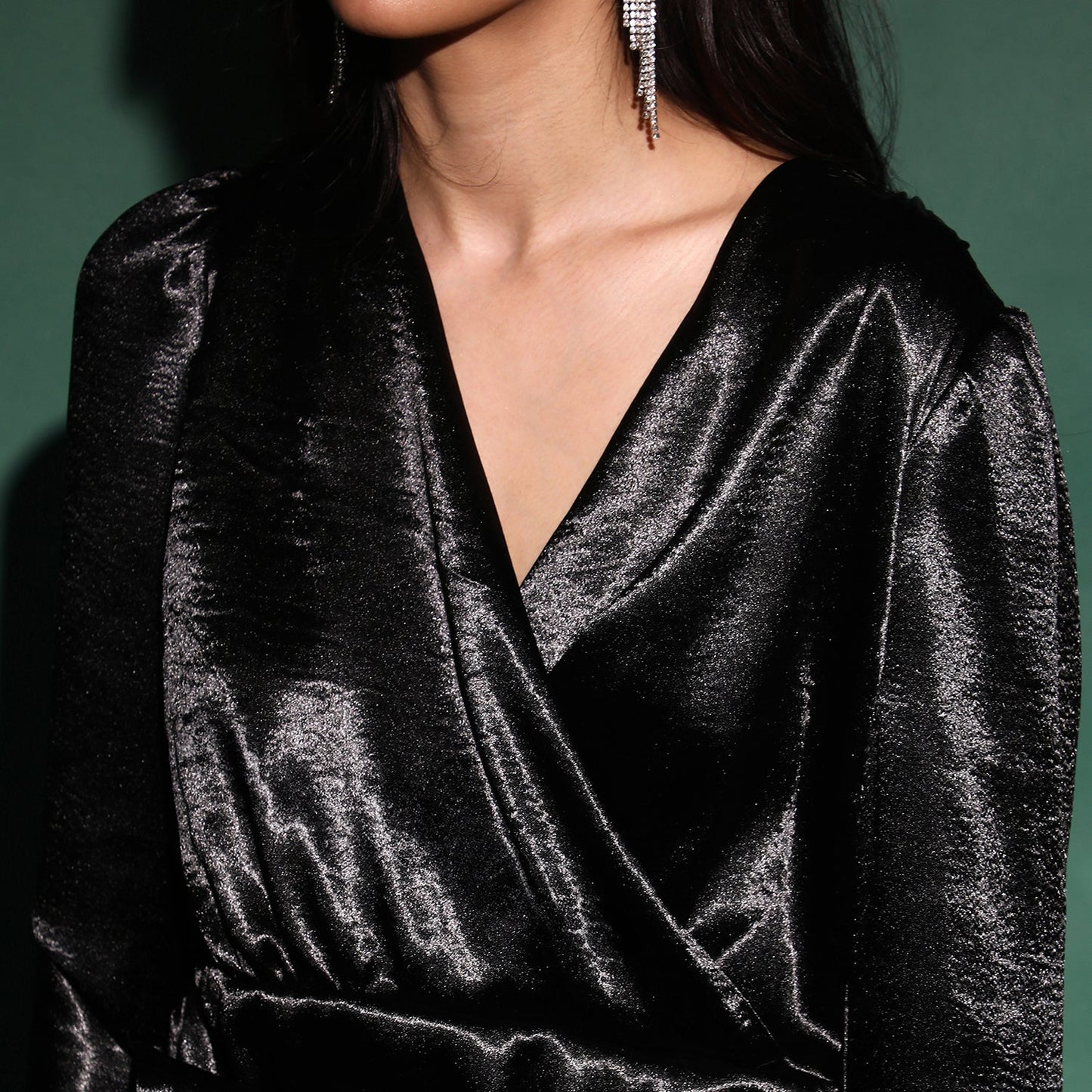 Satin Mini Dress